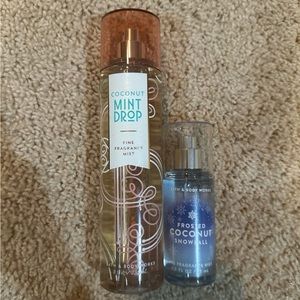 Bath and Body Works Coconut Scent Bundle